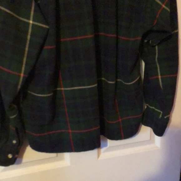 Gitman Brothers Multicolor Plaid Flannel Shirt Mens Large L - Picture 12 of 16